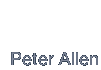 Peter Allen